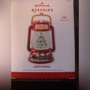 2013 Hallmark Santa Signal Ornament